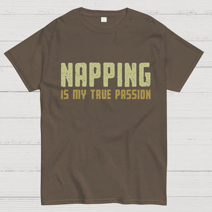 Napping is My Passion Geeky T-Shirt