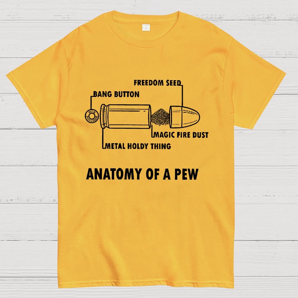 Anatomy Of A Pew Geek T-Shirt