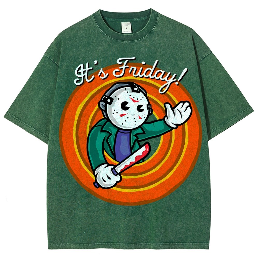 It's Friday Vintage Distressed T-shirt