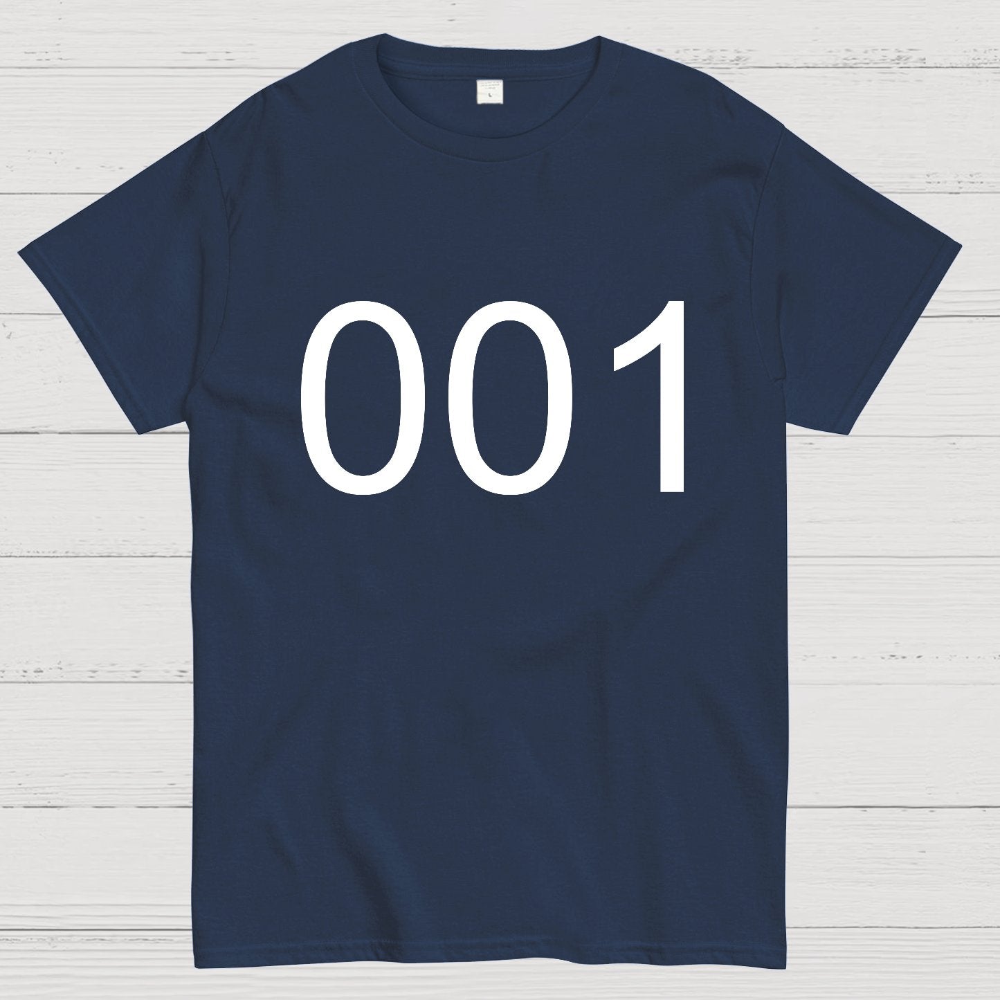 Number 001 Game Movie Geek T-Shirt