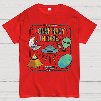 The Big Book Of Conspiracy Theories Geek T-Shirt