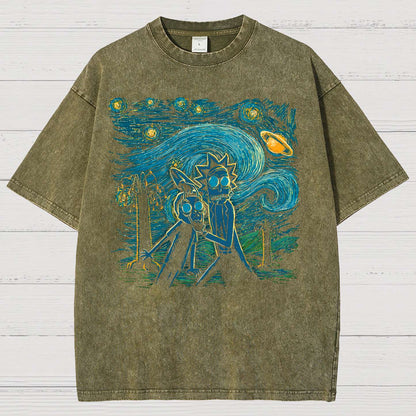 Star Science Vintage Distressed T-shirt