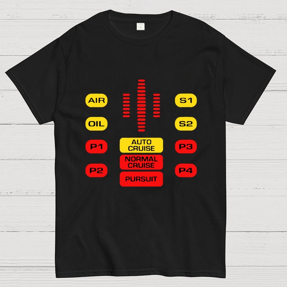 Kit Dashboard Supercar Geek T-Shirt