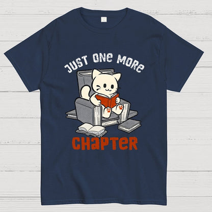 Just One More Chapter Cat Geek T-Shirt