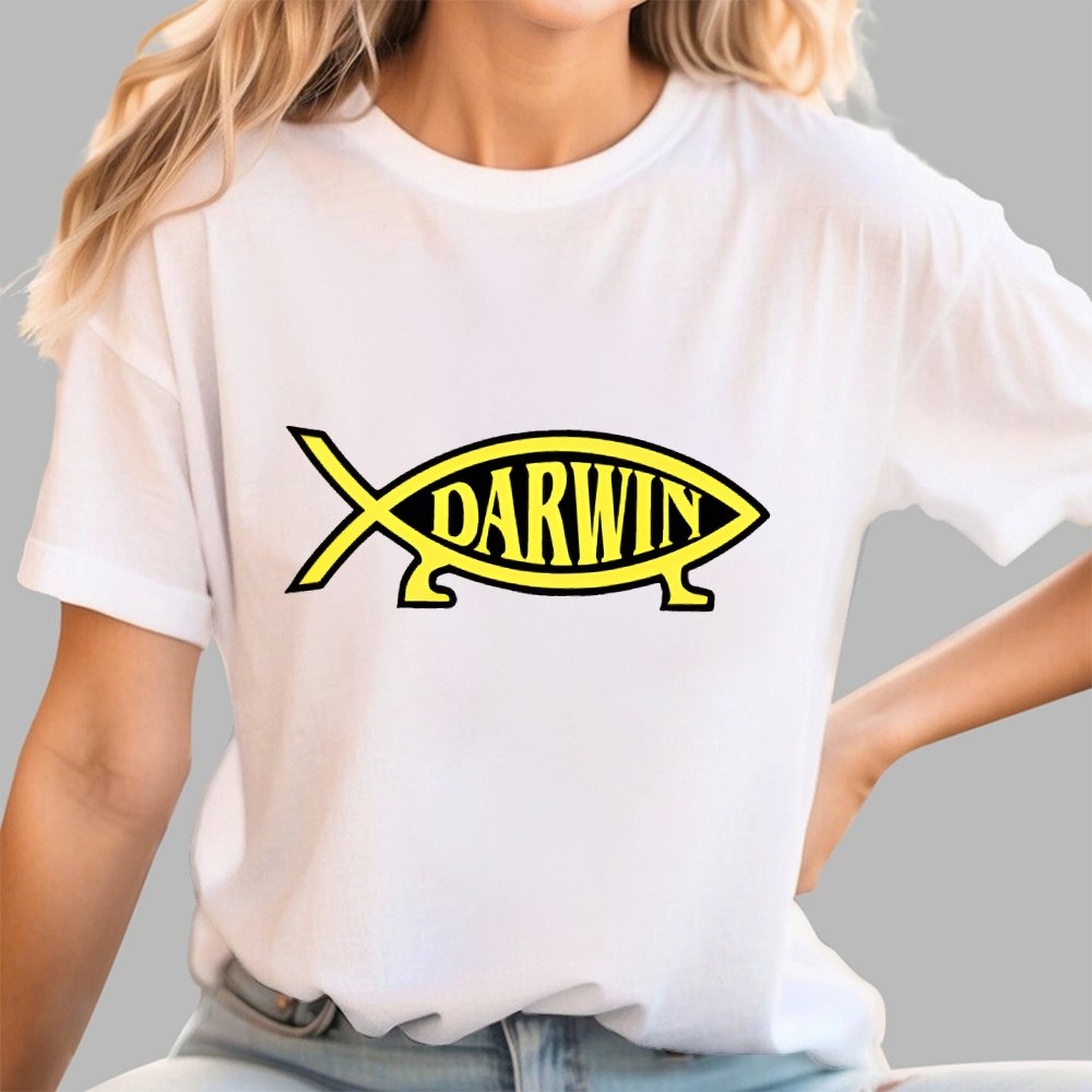 Darwin Fish Geek T-Shirt