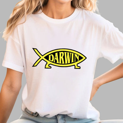 Darwin Fish Geek T-Shirt