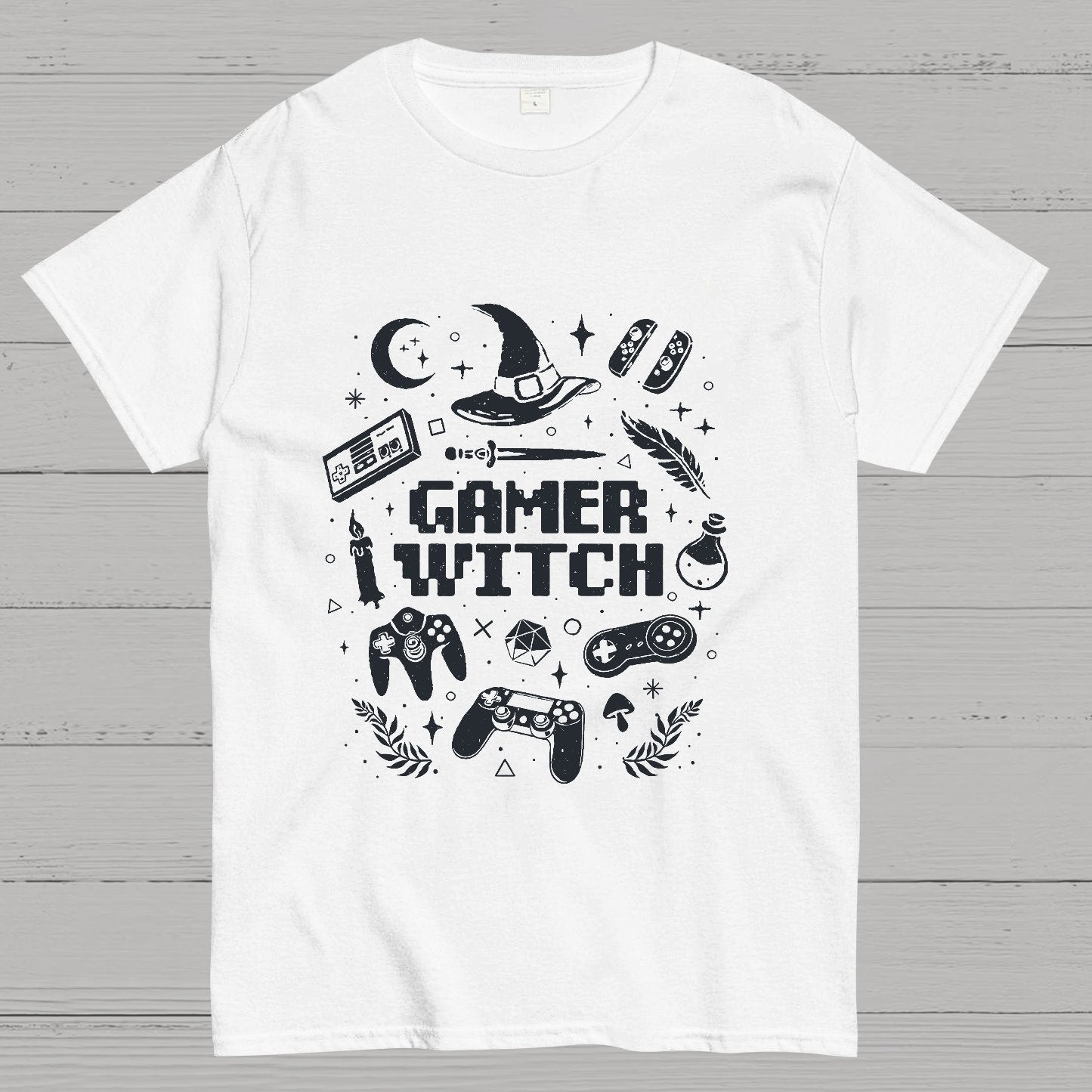 Gamer Witch Geeky T-Shirt