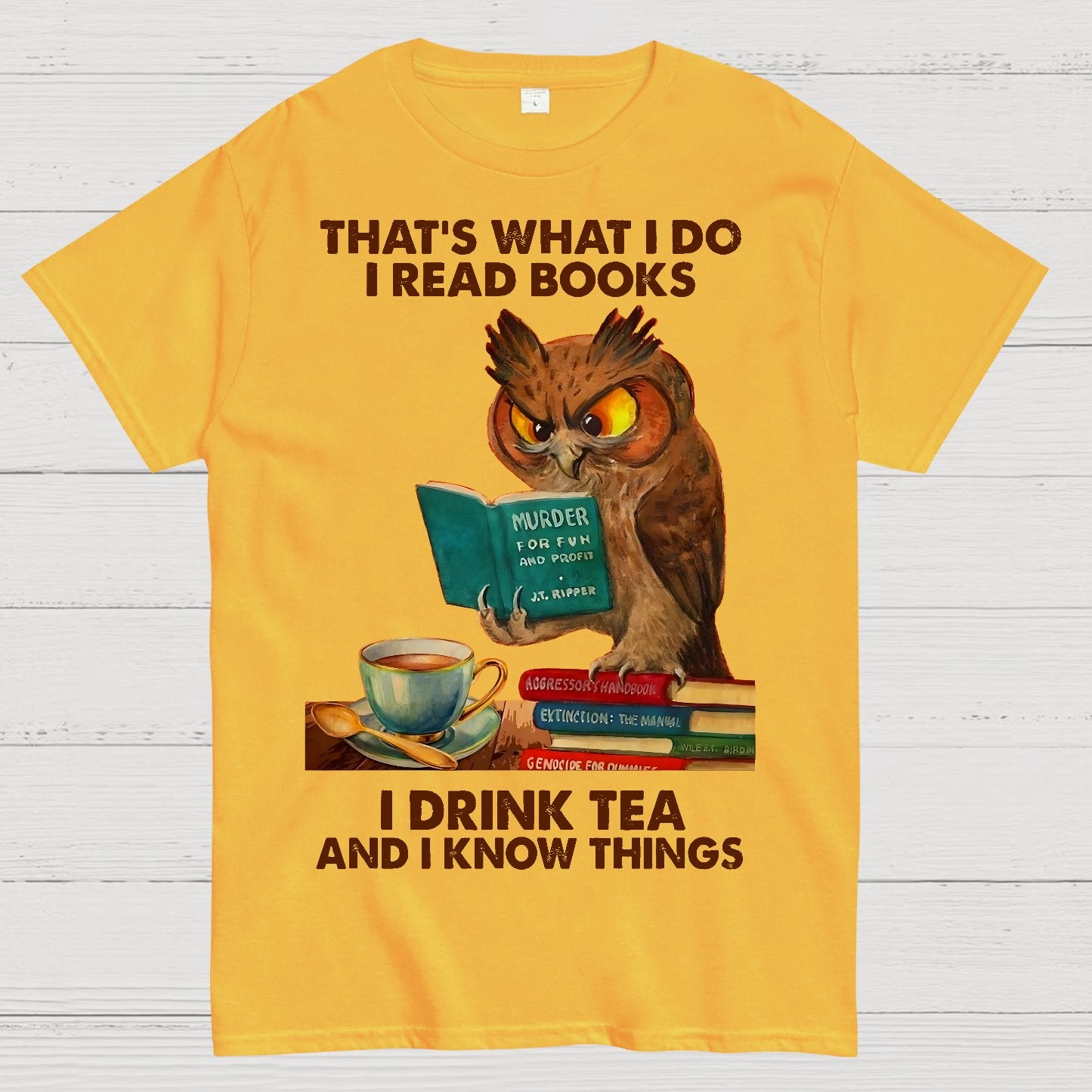 It's Not Hoarding If It's Books Geek T-Shirt