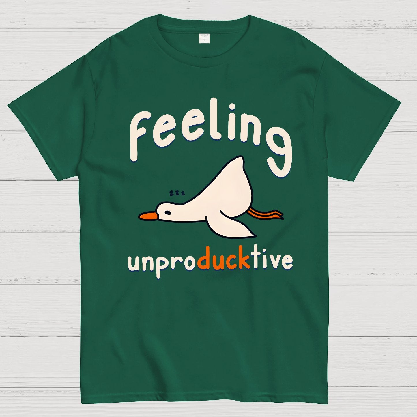 Feeling Unproducktive Geek T-Shirt