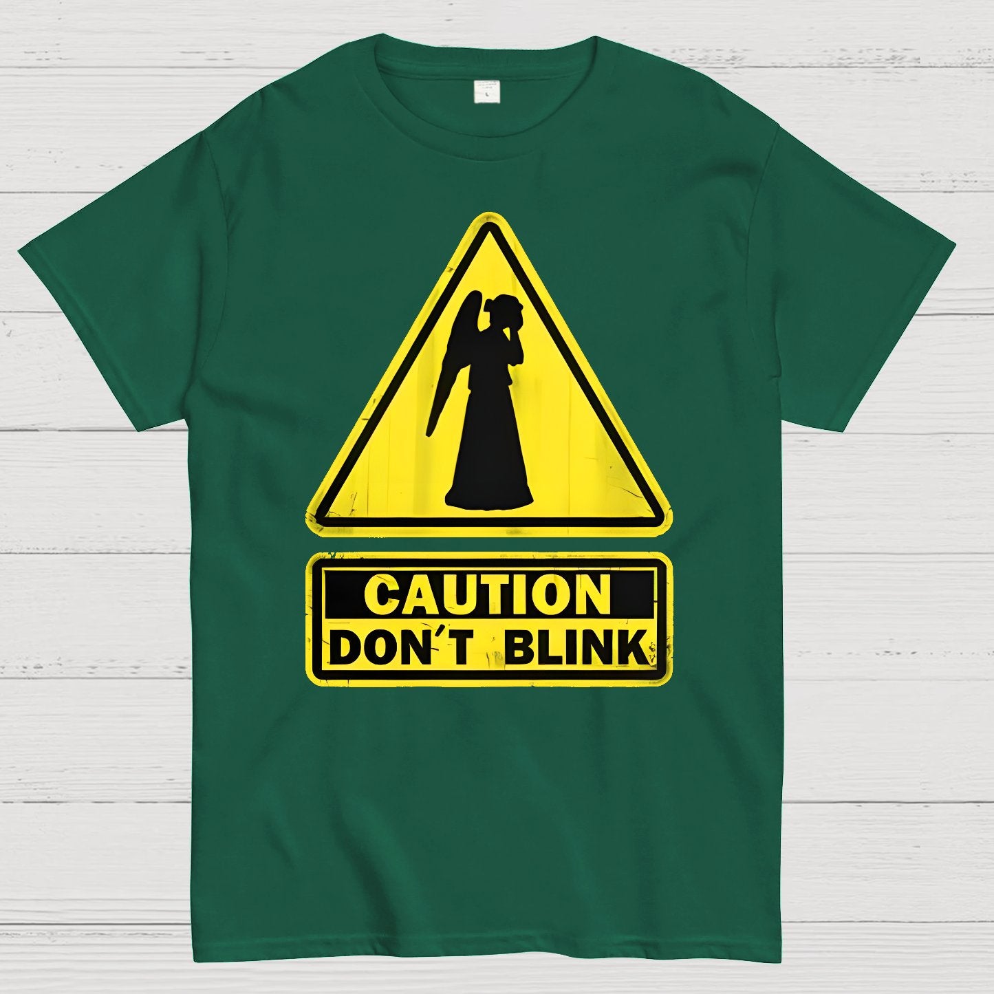 Warning Don’t Blink Geek T-Shirt