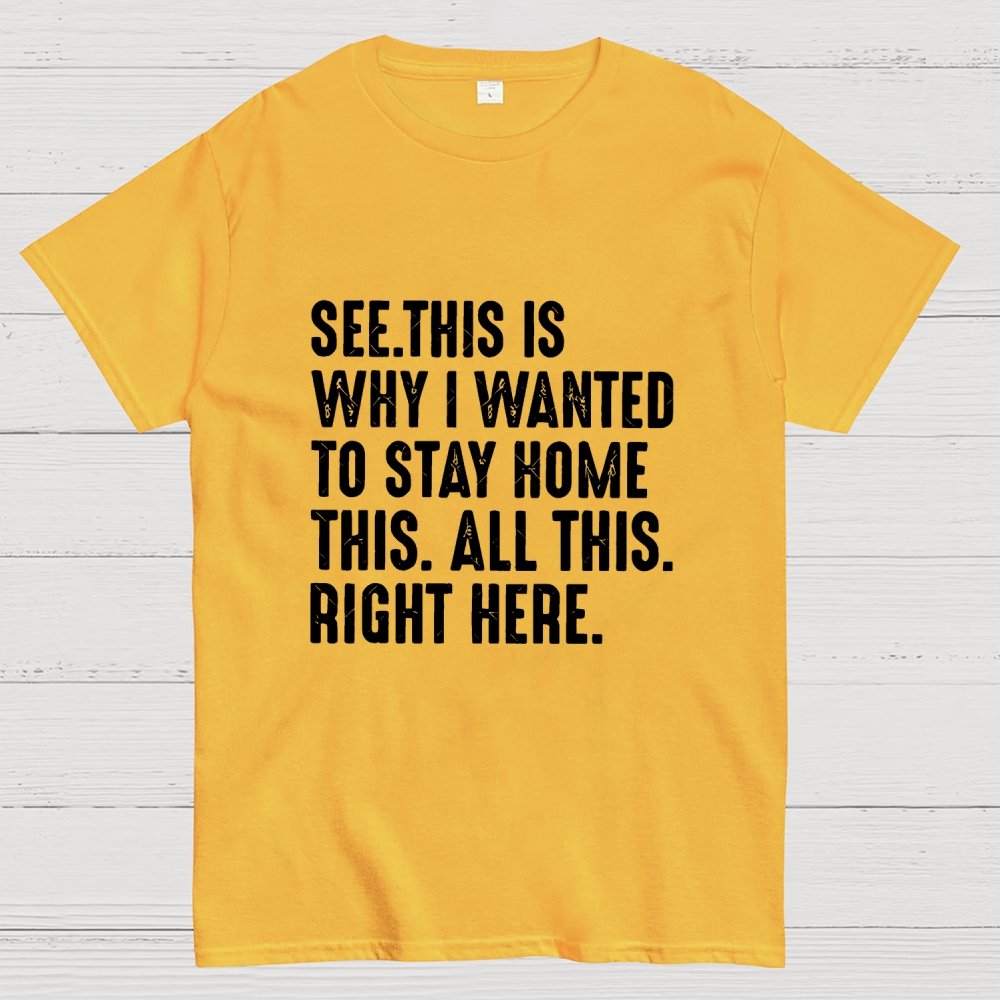 Stay Home Geek T-Shirt