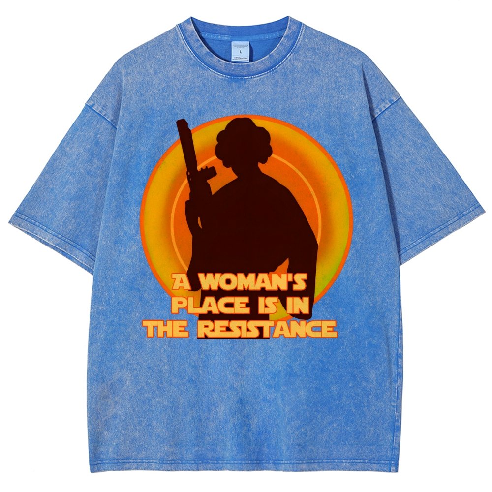 The Resistance Vintage Distressed T-shirt