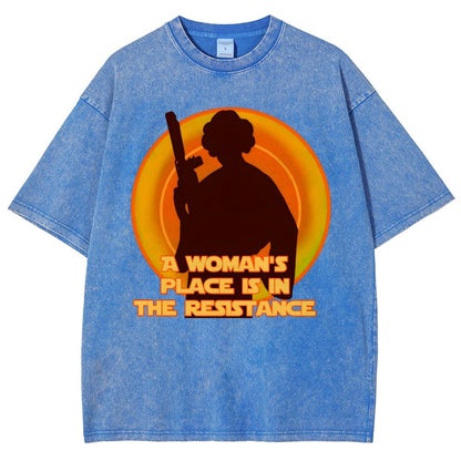 The Resistance Vintage Distressed T-shirt
