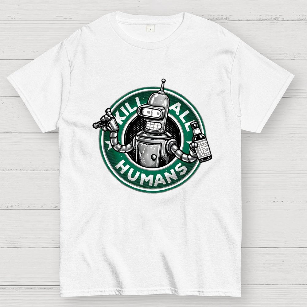 Machines VS. Humans Geek T-Shirt