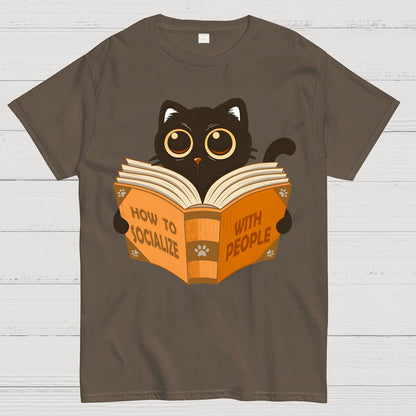 How To Socialise With People Geek T-Shirt