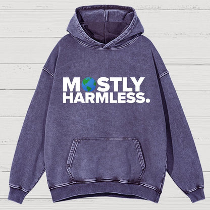 Mostly Harmless Vintage Distressed Hoodie