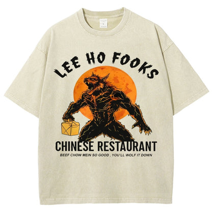 Lee Ho Fooks  Vintage Distressed T-shirt