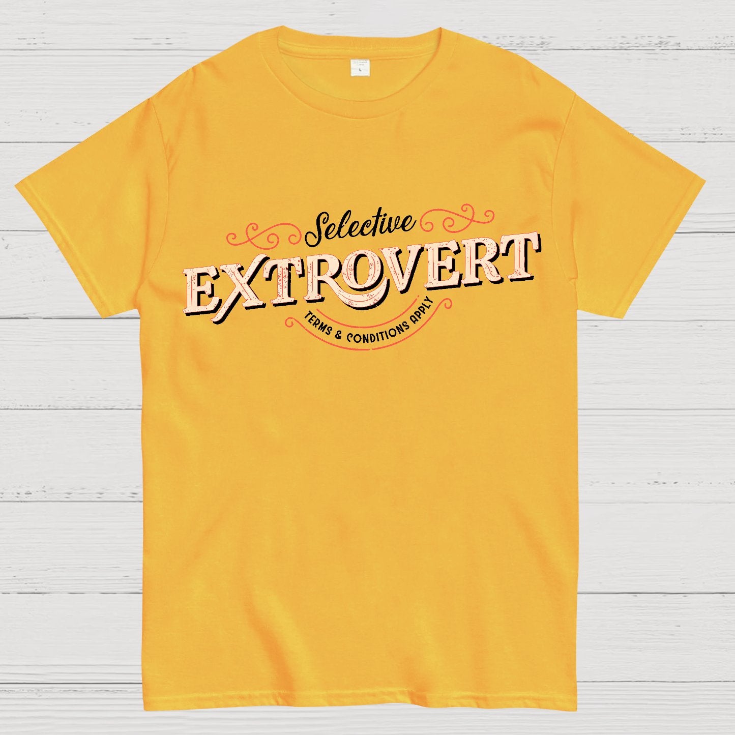Selective Extrovert Geek T-Shirt