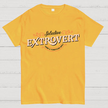 Selective Extrovert Geek T-Shirt