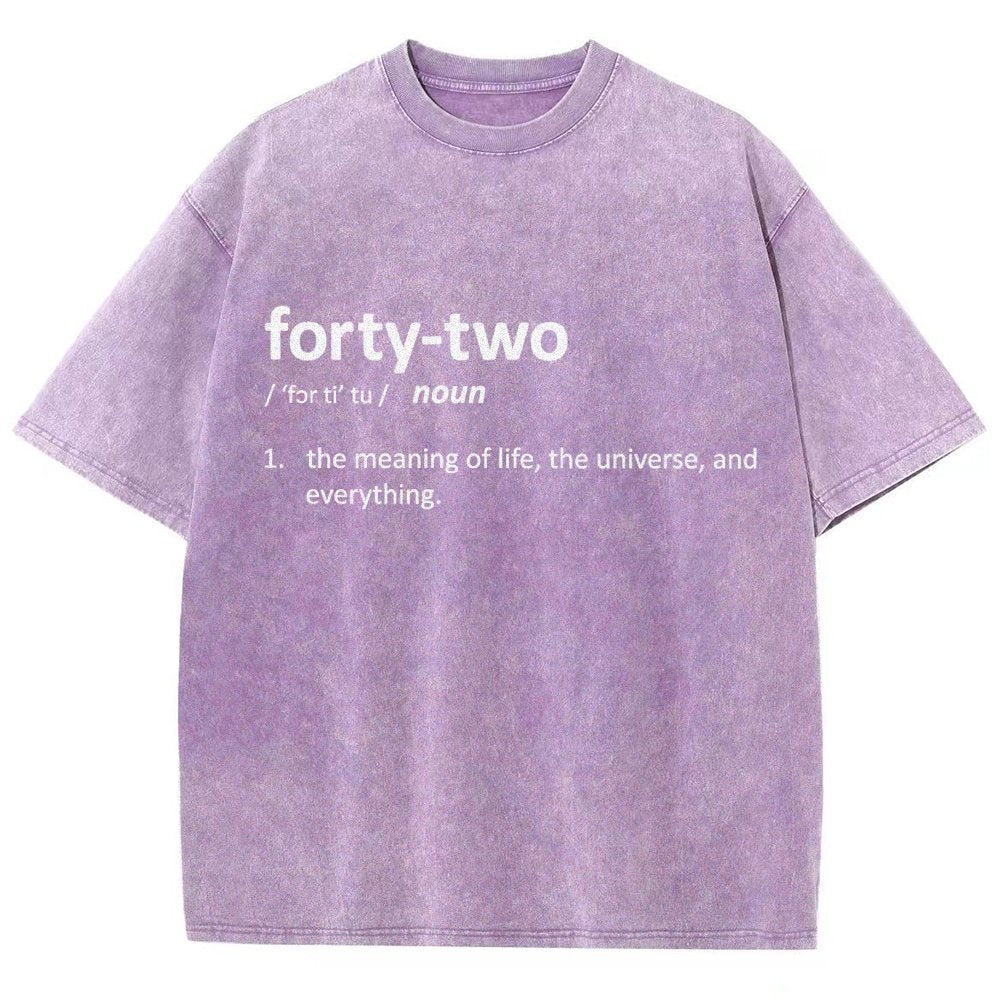 42 Definition Vintage Distressed T-shirt