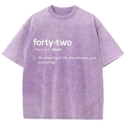 42 Definition Vintage Distressed T-shirt