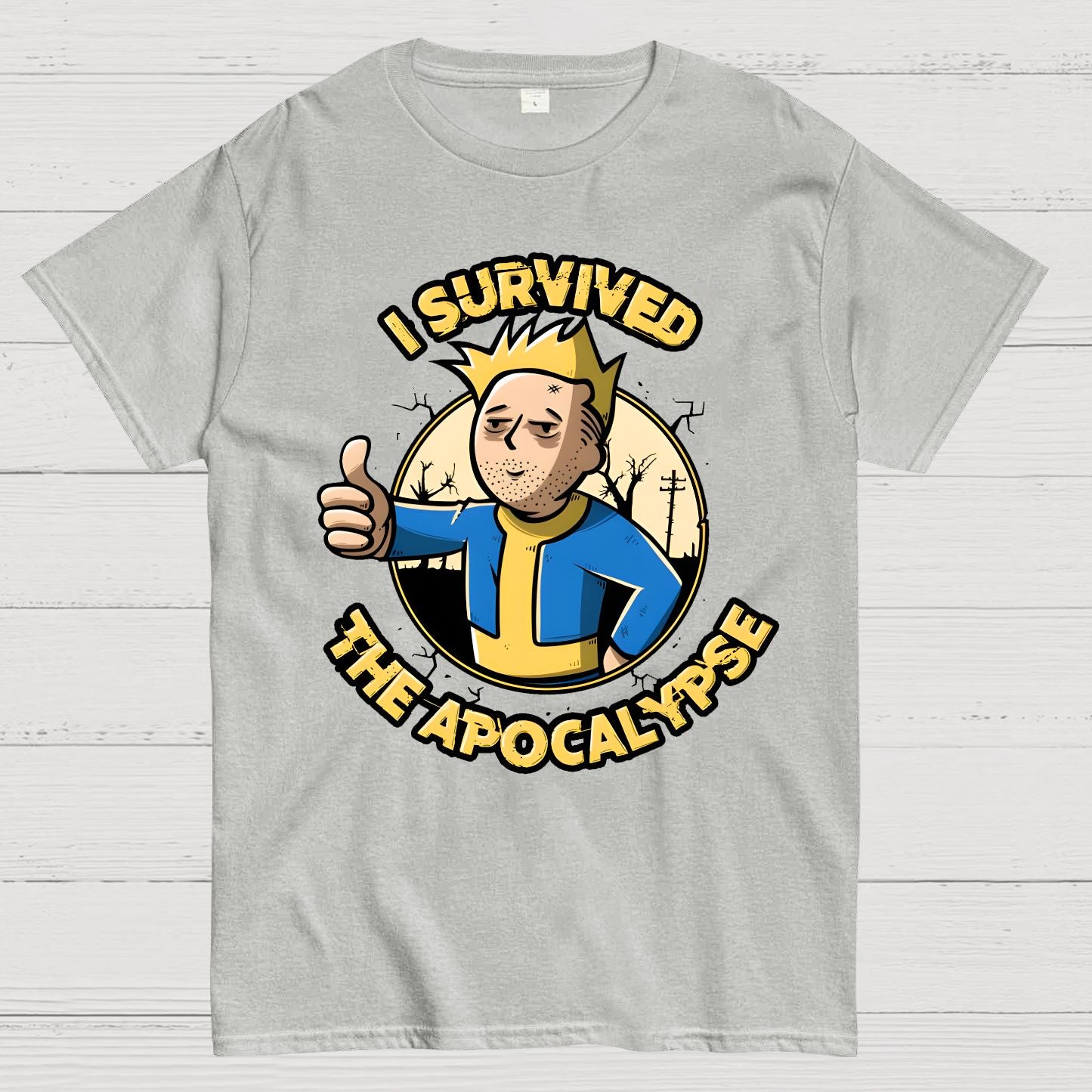 I Survived the Apocalypse Geek T-Shirt