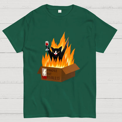 Fragile But Fearless Geek T-Shirt