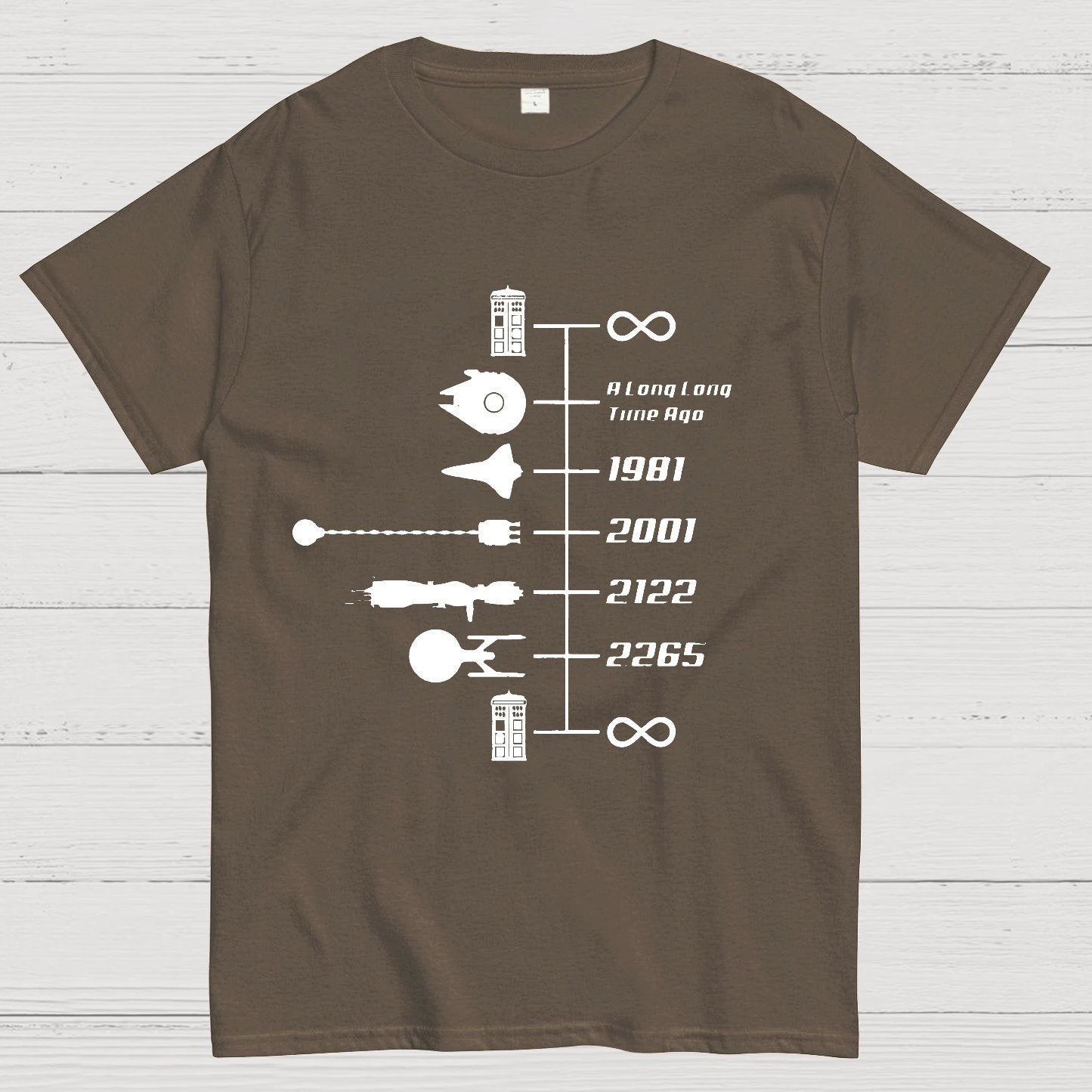 Nostalgic Space Travel Geek T-Shirt
