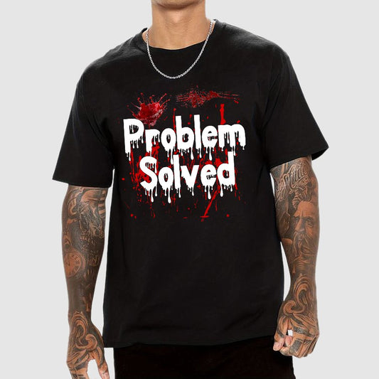 Problem Solved Funny Geek T-Shirt