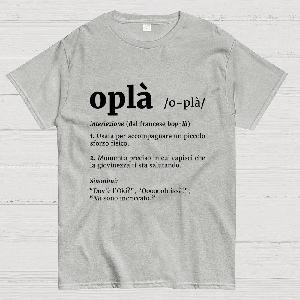 Oplà! Definizione Meme Geek T-Shirt