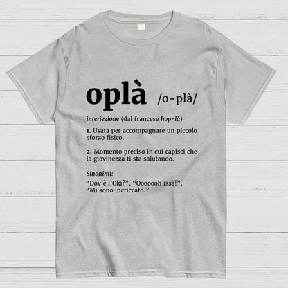 Oplà! Definizione Meme Geek T-Shirt