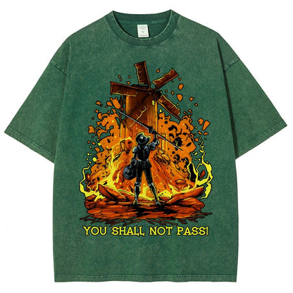 Defender of the Old Land REMIX Vintage Distressed T-shirt