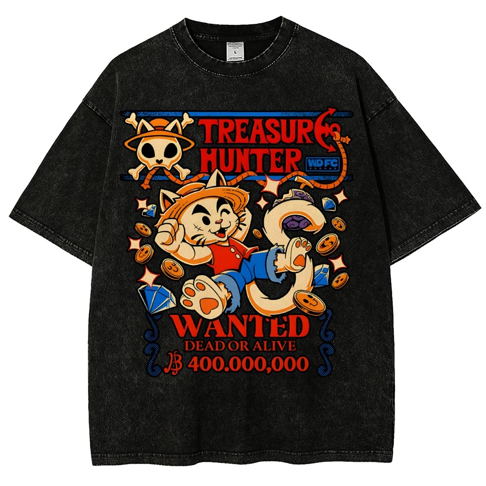 Treasure Hunter Vintage Distressed T-shirt