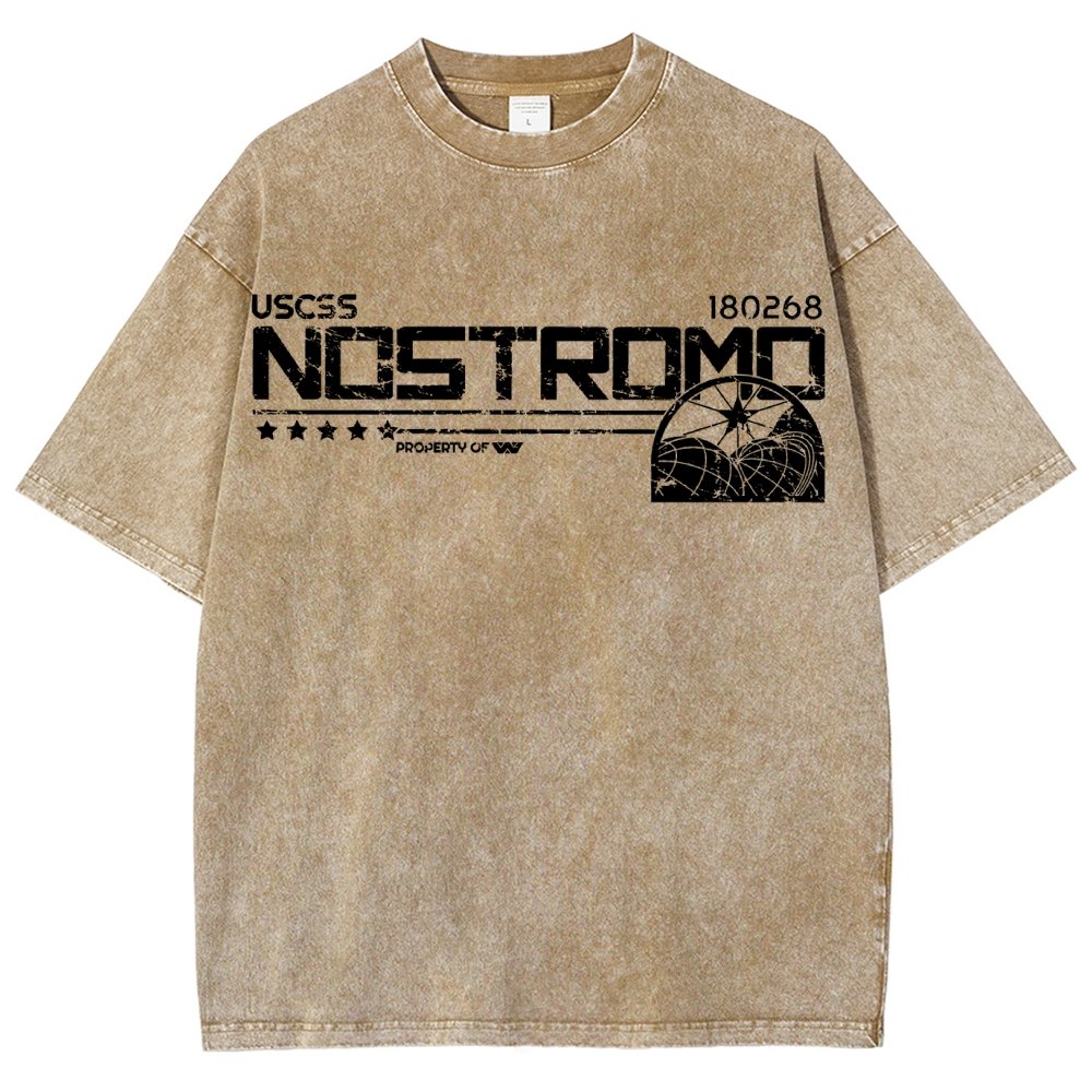 Space Crew Vintage Distressed T-shirt