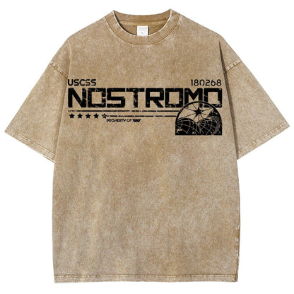 Space Crew Vintage Distressed T-shirt