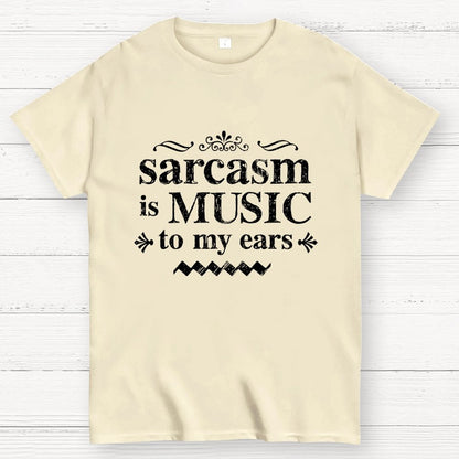 Music Of Sarcasm Geek T-Shirt