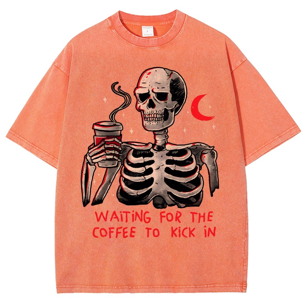 Coffee Keeps Me Alive Vintage Distressed T-shirt