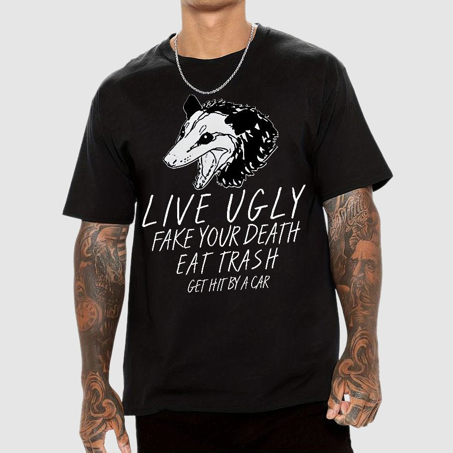 Possum Quotes Geek T-Shirt