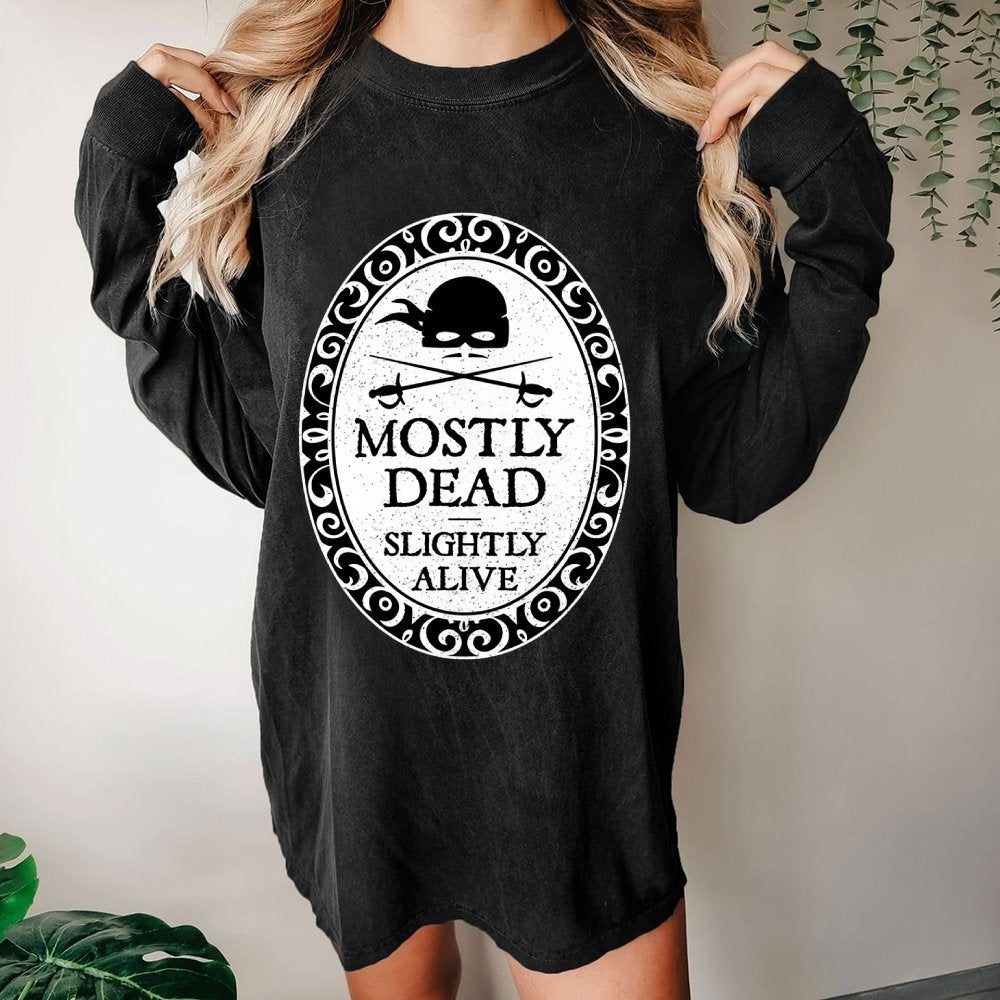 Mostly Dead Washed Long Sleeve Tee