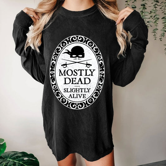 Mostly Dead Washed Long Sleeve Tee