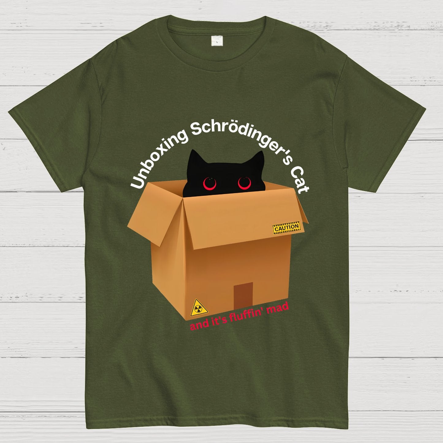 Unboxing Schrodinger's Cat Geeky T-Shirt