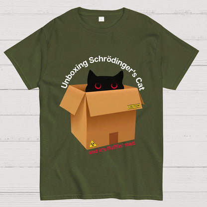 Unboxing Schrodinger's Cat Geeky T-Shirt