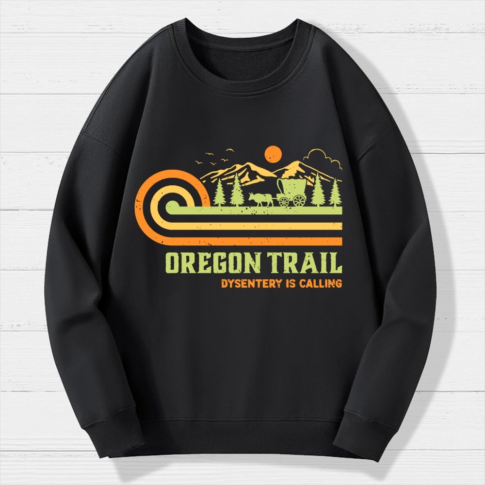 Vintage Trail Geek Cotton Sweatshirt