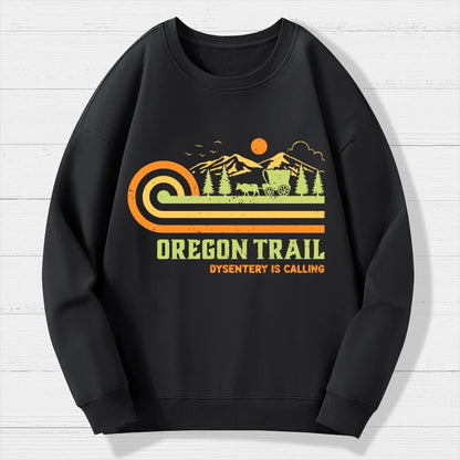 Vintage Trail Geek Cotton Sweatshirt