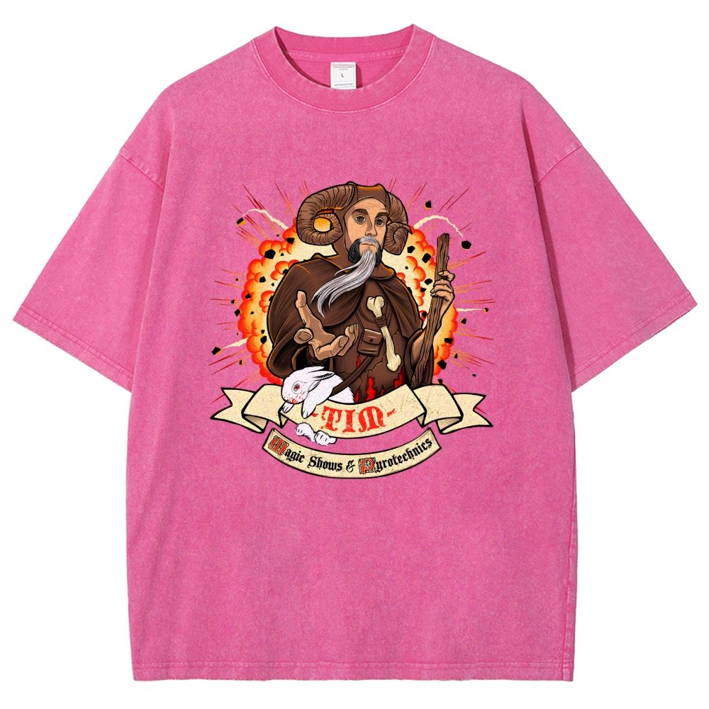 The Enchanter Vintage Distressed T-shirt