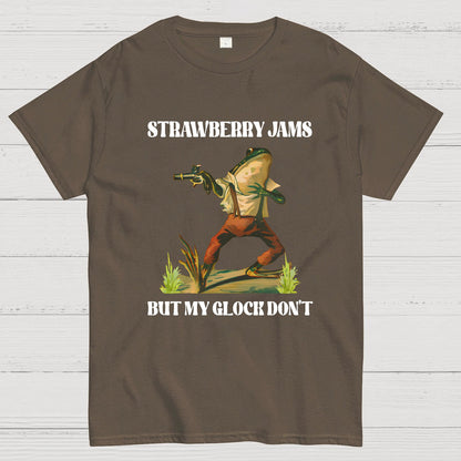 Strawberry Jams But My Glock Don't T-Shirt