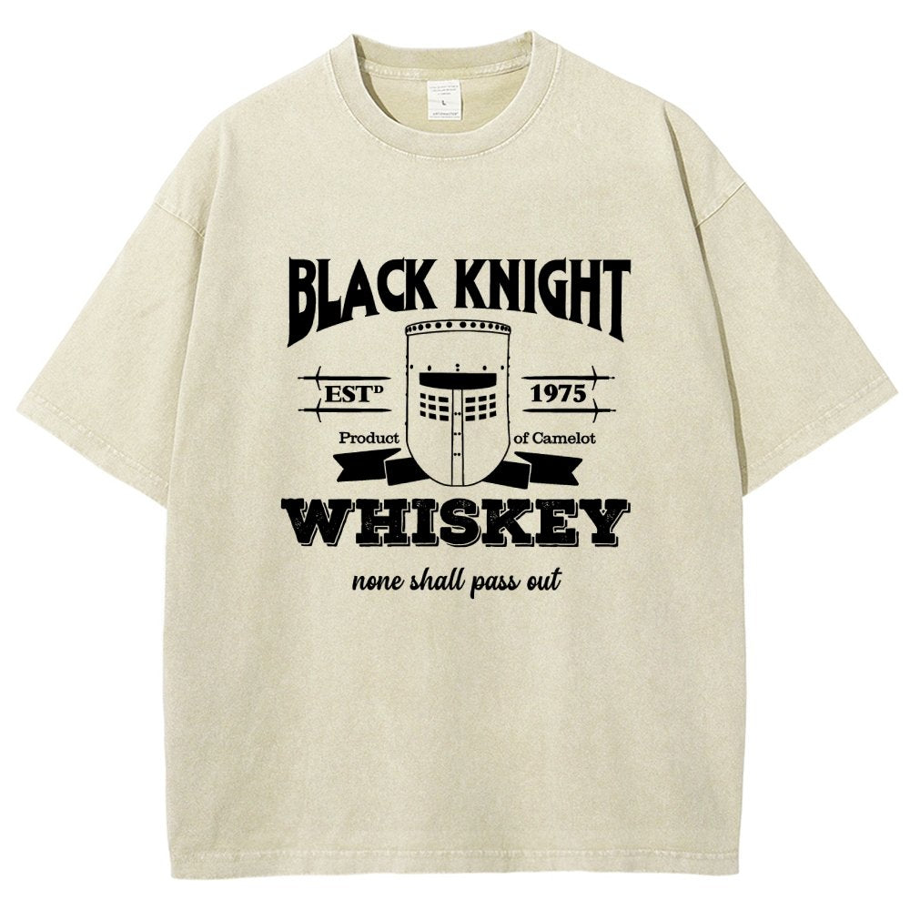 None Shall Pass Out Vintage Distressed T-shirt