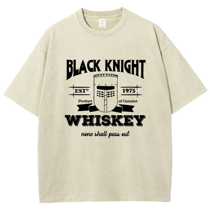 None Shall Pass Out Vintage Distressed T-shirt