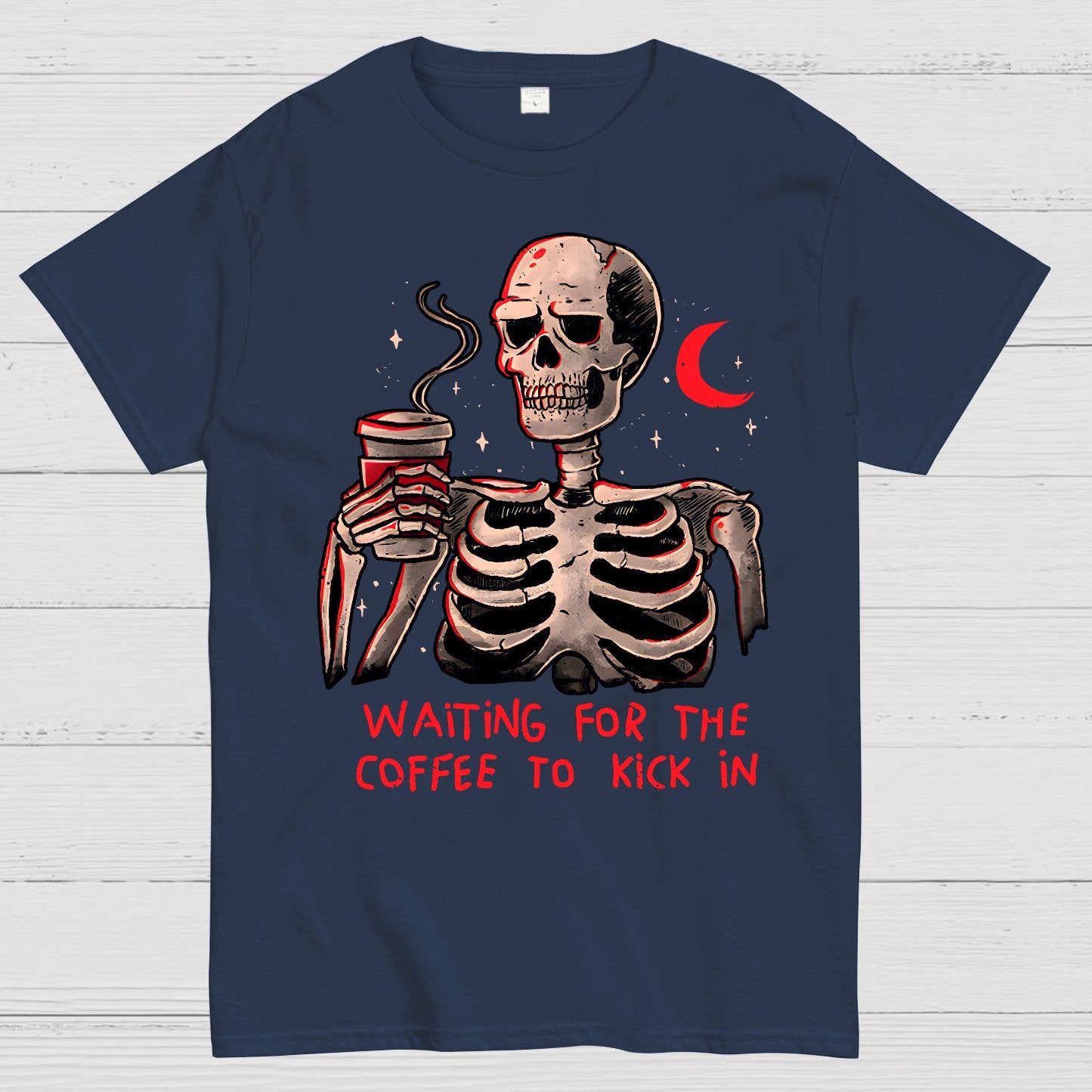 Coffee Keeps Me Alive Geek T-Shirt