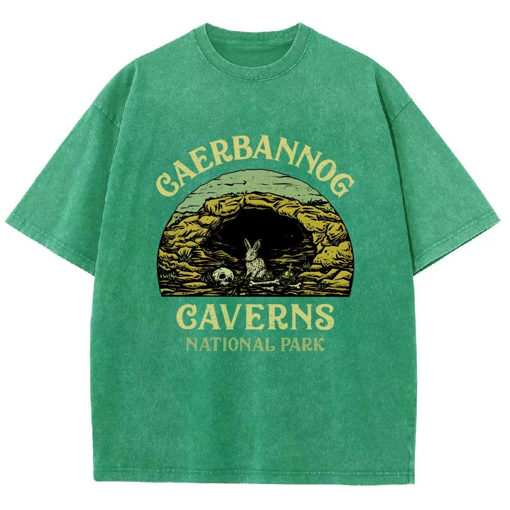 Mystic Caverns National Park Vintage Distressed T-shirt